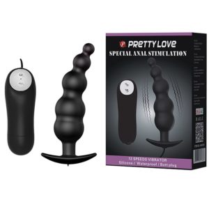 Plug Anal com Vibro Escalonado - Stimulation II