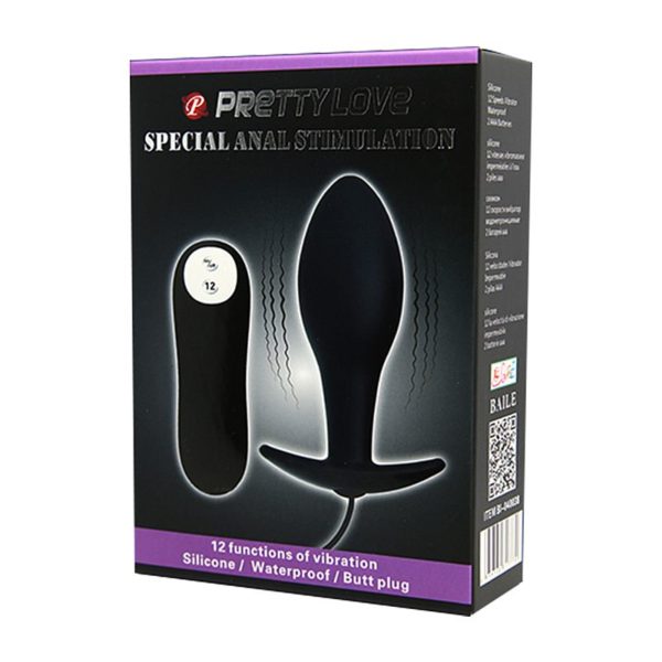 Plug Anal com Vibro Redondo - Stimulation - Pretty Love - Imagem 4