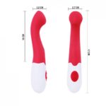 Vibrador Ponto G com Ponta Achatada e 30 Modos de Vibração - PRETTY LOVE CHARLES - Imagem 5