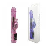 Vibrador Rotativo com Estimulador Coelho e 12 Vibrações - Imagem 2