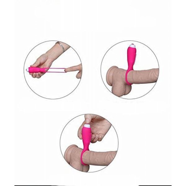 Anel Peniano com Vibrador - Duets - Ultra Macio - S-Hande - Imagem 6