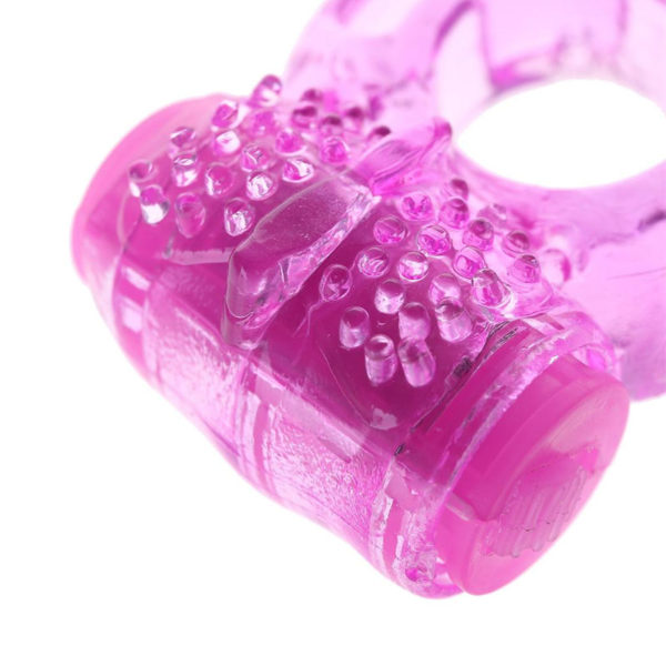 Anel Peniano com Cápsula Vibratória Formato de Borboleta - Imagem 4