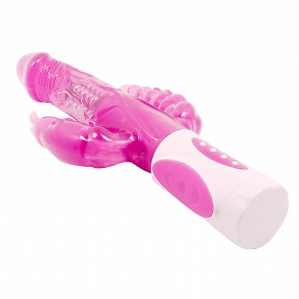 Vibrador Rotativo Triplo Prazer - Pretty Love - Imagem 3