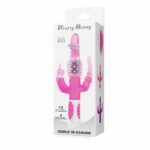Vibrador Rotativo Triplo Prazer - Pretty Love - Imagem 7