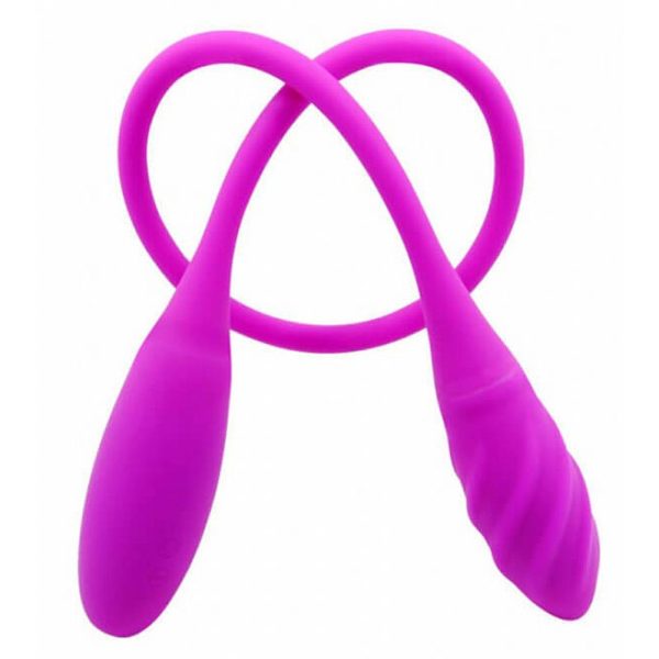Snaky Vibe Vibrador com Duas Pontas - Dois Motores Pretty love - Imagem 4