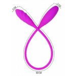 Snaky Vibe Vibrador com Duas Pontas - Dois Motores Pretty love - Imagem 5