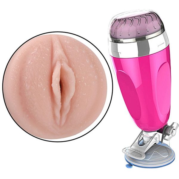 Masturbador Lanterna com Ventosa - Vagina - X5 Cup - Imagem 3