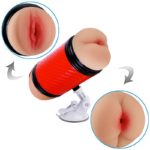 Masturbador Vagina e Anûs com Ventosa - Super Forte II - Imagem 2