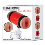 Masturbador Vagina e Anûs com Ventosa - Super Forte II - Imagem 7