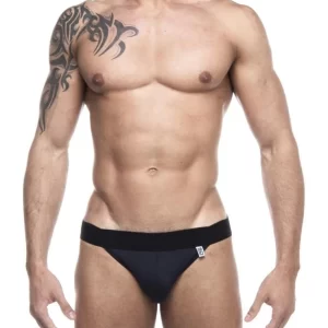 Cueca - Jock Básica em Suplex Preto