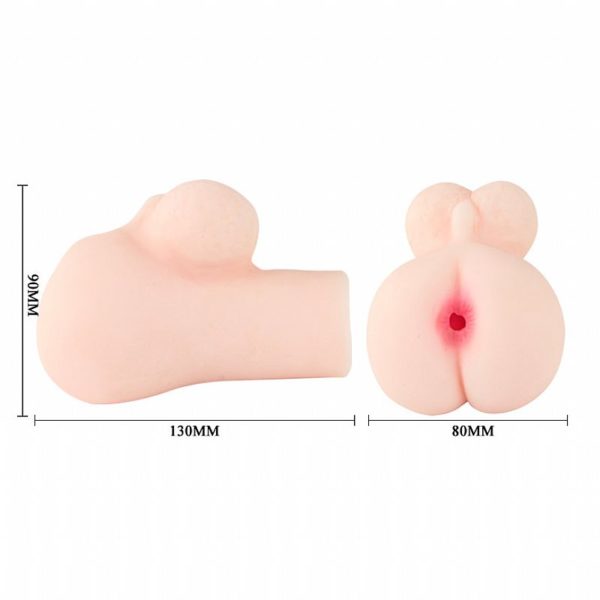 Masturbador Anus em Cyberskin - Ultra Macio - 14 cm - Imagem 3