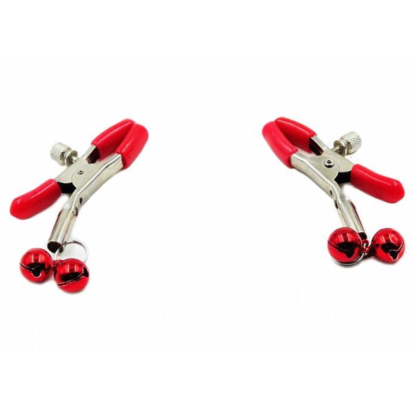 Grampos para os Seios com Adorno em Metal - Prendedor de Mamilo - Imagem 3