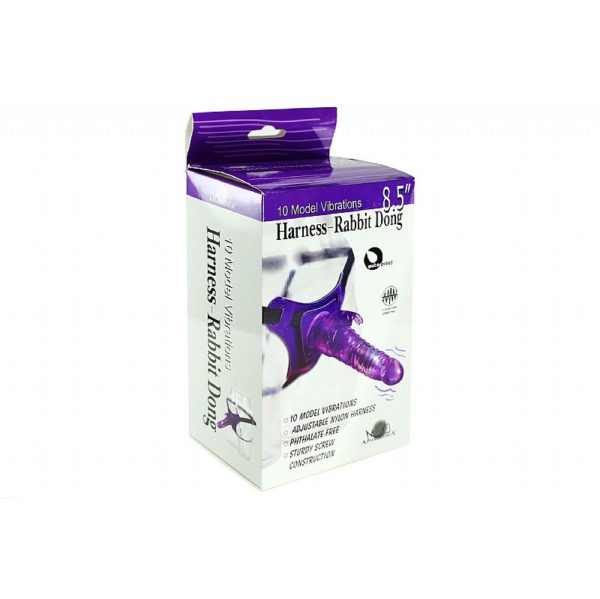 Cinta Peniana com Vibrador de 10 Vibrações e Estimular de Clitóris em Coelho - Imagem 3