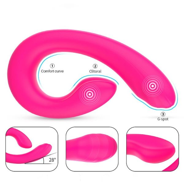 Massageador de Ponto G e clitóris Casal - Pheobe - S-Hande - Imagem 3