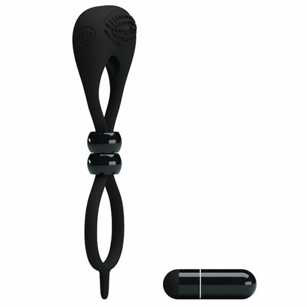 Locker Anel Peniano e Anel para Escroto com Vibrador - Pretty Love - Imagem 4