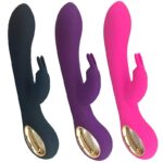 Estimulador Ponto G e Clitoral, Silicone Recarregável - Lealso