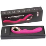 Vibrador Recarregável Magic em Puro Silicone - 16 Velocidades - 24cm Lealso - Imagem 2