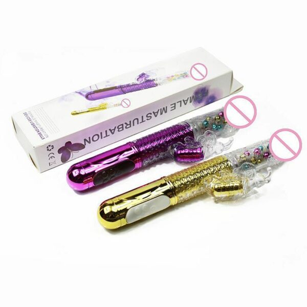 Vibrador Rotativo - Female Masturbation Vai e Vem - Recarregável - SI - Imagem 2