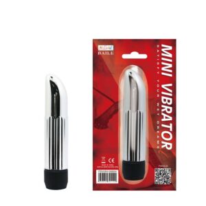 Vibrador Personal Multivelocidade de 13,6 cm com Textura Canelada – MINI VIBRATOR