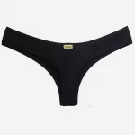 Calcinha Cross Fit em Lycra Para o Dia a Dia - Sem Regulagem - Branco - Canela e Preto - Imagem 3