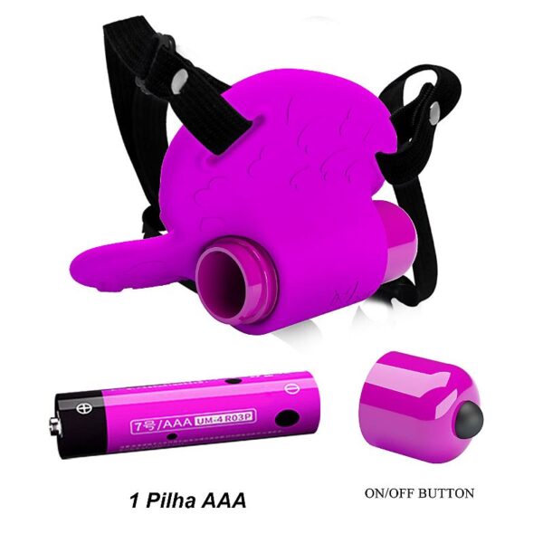 Vibrador de Calcinha - à Pilha - Heartbeat - Pretty Love - Imagem 2