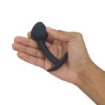 Plug Anal Curvado em Silicone - SI - Imagem 2