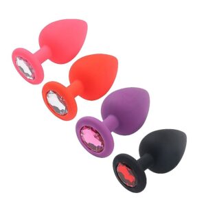 Plug Anal de Silicone - Tamanho P - SI