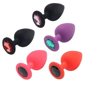 Plug Anal de Silicone - Tamanho M - SI