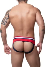 Cueca Suplex Vermelha Frente Slip Atras Jock - Imagem 3