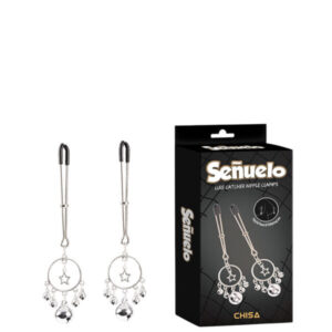 Grampos para Mamilos Estilo Pinça com Guizo – CHISA SEÑUELO LURE CATCHER NIPPLE CLAMPS