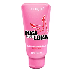 Miga sua Loka - Gel Estimulante Beijável - Sabor Uva - 15g