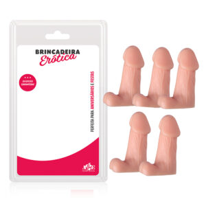 Mini Pênis - 5 Unidades - 6cm X 1,5cm