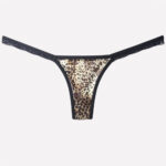 Bonitinha - Calcinha Fio Dental em Animal Print - Imagem 2