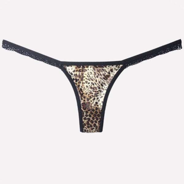 Bonitinha - Calcinha Fio Dental em Animal Print - Imagem 2