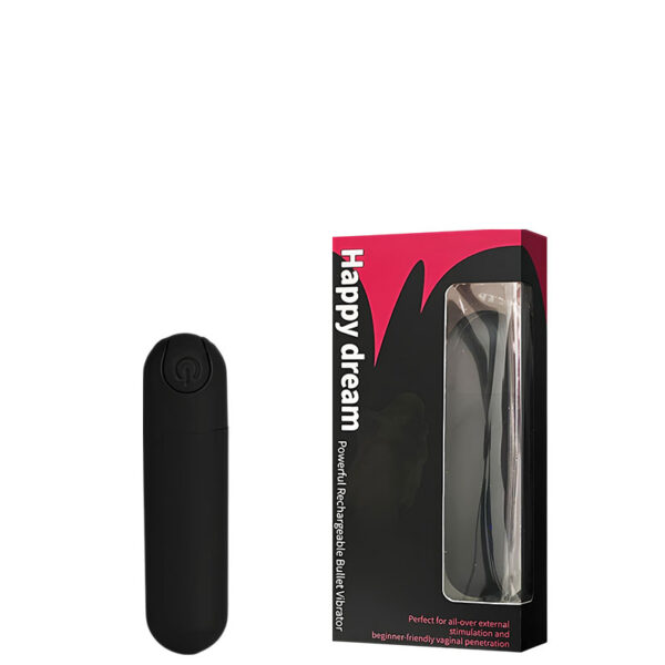 Cápsula Vibratória Recarregável. Possui 10 Modos de Vibração – HAPPY DREAM - Imagem 1