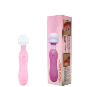 Massageador Corporal com Cabeça Flexível, com Única Vibração