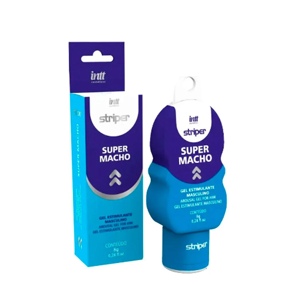 Super Macho Stripper gel funcional masculino 8g - Imagem 1