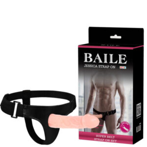 Cinta Peniana com Pênis Oco com Veias Salientes e Glande – PRETTY LOVE STARK – BW-022096N