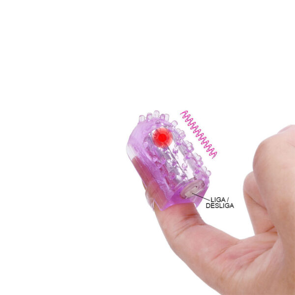 Dedeira Vibratória com Saliências Massageadoras – FV-046