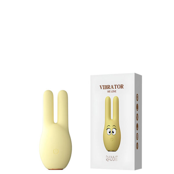 Mini Vibrador Recarregável Formato Coelho – VIBRATOR WE LOVE RABBIT – VR-149