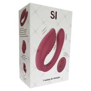 Vibrador de casal com controle - SI