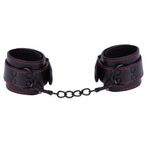 Algema com Corrente e Fivelas em Couro Luxo 3 - SI