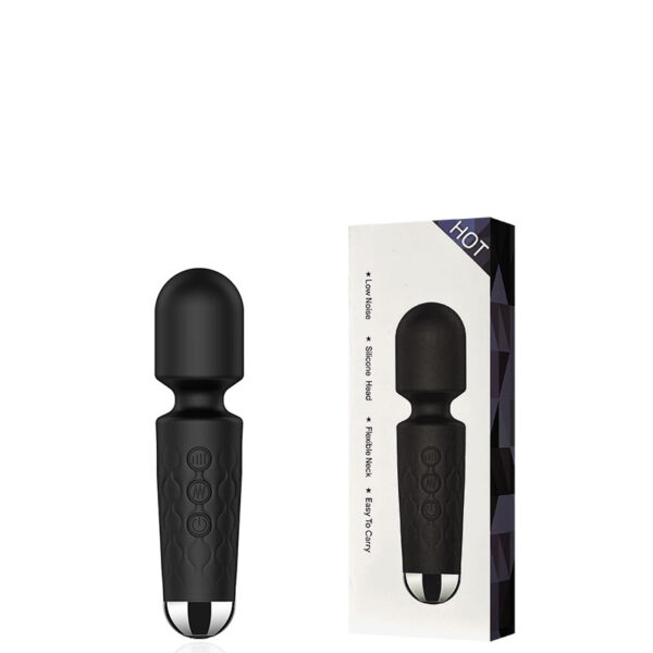 Massageador Recarregável Corporal com Cabeça Flexível – MINI MAGIC MASSAGER - Imagem 1