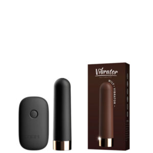 Cápsula Vibratória Aveludada Recarregável com Controle Remoto – MILY VIBRATOR