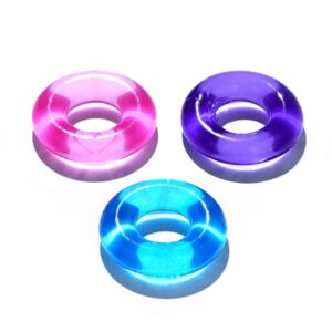 Kit Com 3 Anéis Penianos de Silicone