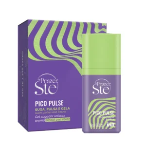 Pico Pulse Uva Verde INTT - Gel Excitante - Pulsa Suga Vibra - Sensação Refrescante - 16g