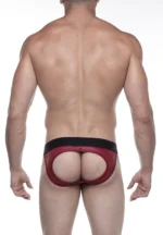 Jock Cirre Open Back Vermelha Com Preto - Imagem 2