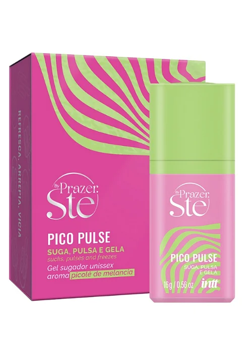 PICO PULSE Sugador Líquido - Suga, Pulsa e Gela - Sabor Melancia - 16g - Imagem 1