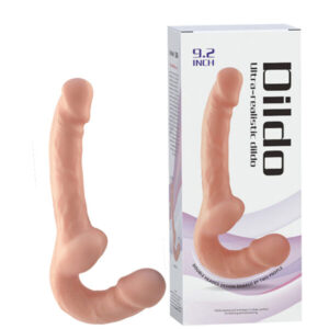 Penetrador Strapless com Plug Vaginal – DILDO ULTRA-REALISTIC
