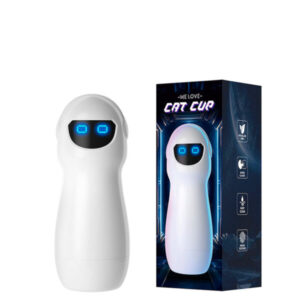 Masturbador Masculino Tubo com Tampa, possui Entrada de Penetração Formato Vagina – CAT CUP